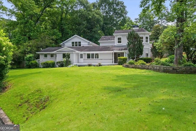 6771 Sunny Brook Ln, Atlanta, GA 30328 - view of front of home featuring a front yard