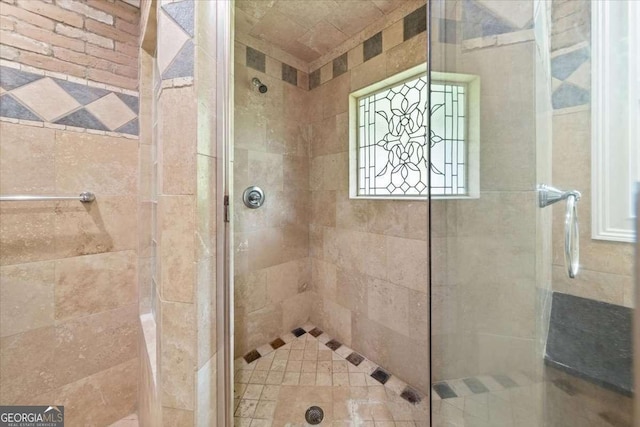 6771 Sunny Brook Ln, Atlanta, GA 30328 - full bath featuring a stall shower