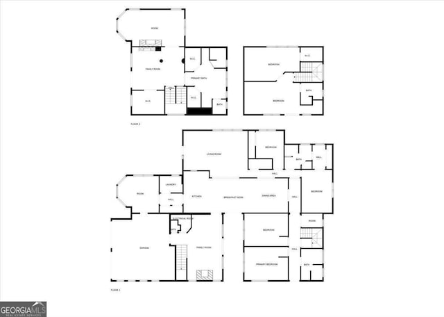 6771 Sunny Brook Ln, Atlanta, GA 30328 - view of property floor plan