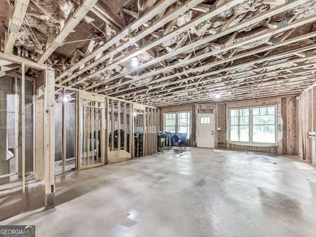 4454 Damascus Rd, Jasper, GA 30143 - miscellaneous room featuring concrete flooring