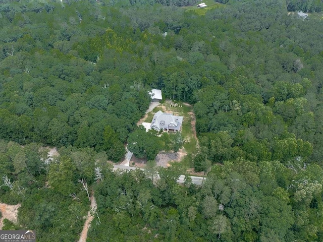 4454 Damascus Rd, Jasper, GA 30143 - view of property location featuring a heavily wooded area