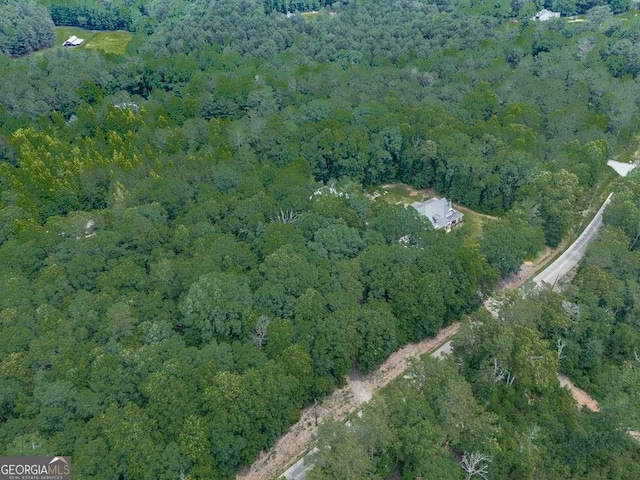 4454 Damascus Rd, Jasper, GA 30143 - aerial view of property's location with a heavily wooded area