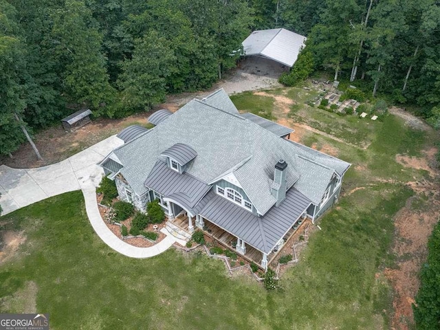 4454 Damascus Rd, Jasper, GA 30143 - aerial view of property and surrounding area