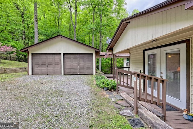 4618 Jones Gap Rd, Hiawassee, GA 30546 - view of detached garage