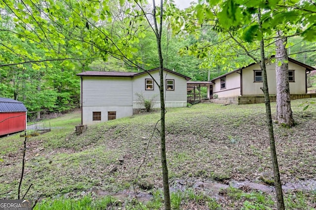 4618 Jones Gap Rd, Hiawassee, GA 30546 - view of yard