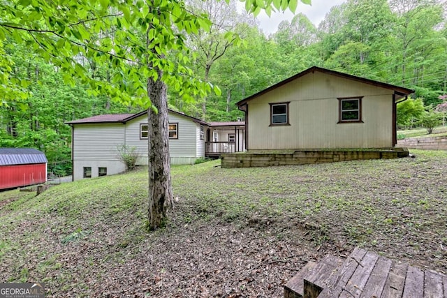 4618 Jones Gap Rd, Hiawassee, GA 30546 - view of side of home featuring an outbuilding