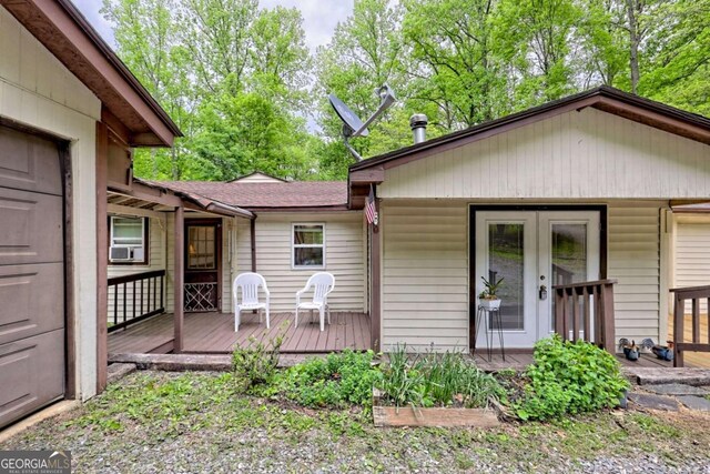 4618 Jones Gap Rd, Hiawassee, GA 30546 - view of front of house with a deck and a porch