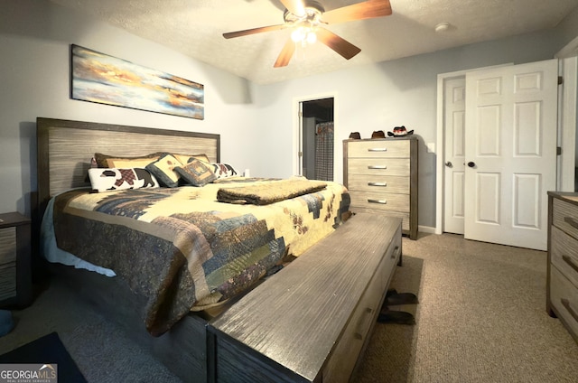 50 Kensington Dr, Cleveland, GA 30528 - carpeted bedroom featuring ceiling fan