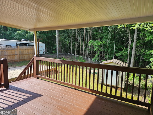 50 Kensington Dr, Cleveland, GA 30528 - view of deck