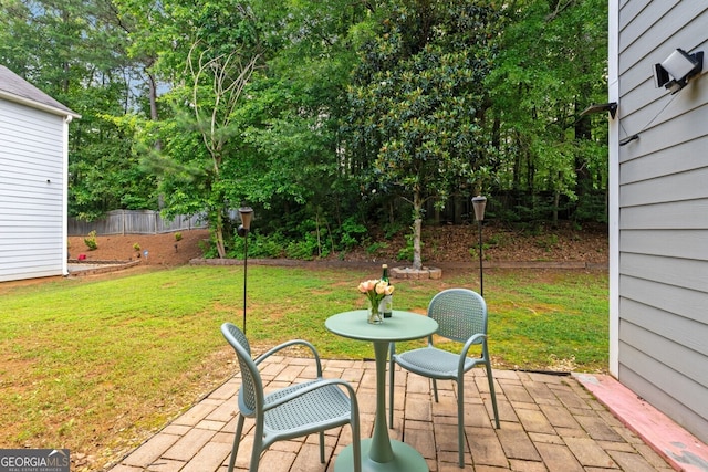 1087 Berkley Dr SE, Smyrna, GA 30082 - view of patio
