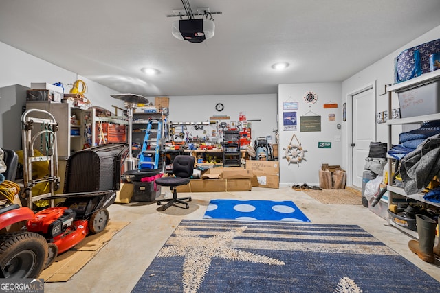 290 Bowers Estates Dr, Hartwell, GA 30643 - garage featuring a garage door opener
