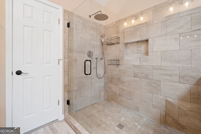 5711 Brynwood Cir NW, Acworth, GA 30101 - full bathroom with a stall shower