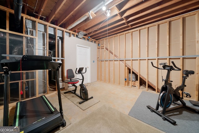 5711 Brynwood Cir NW, Acworth, GA 30101 - view of workout area