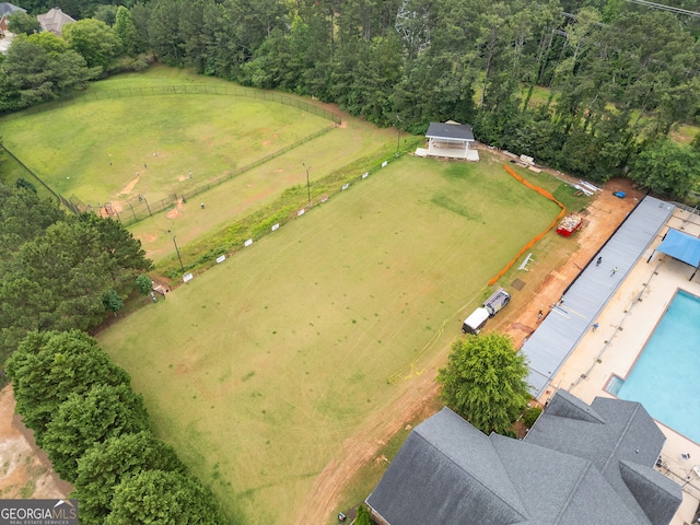 5711 Brynwood Cir NW, Acworth, GA 30101 - aerial view of sparsely populated area