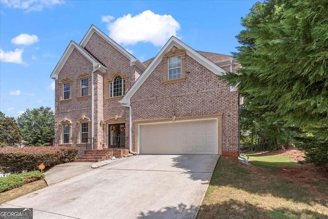 3113 Brians Creek Dr SE, Conyers, GA 30013 - traditional home with driveway and brick siding