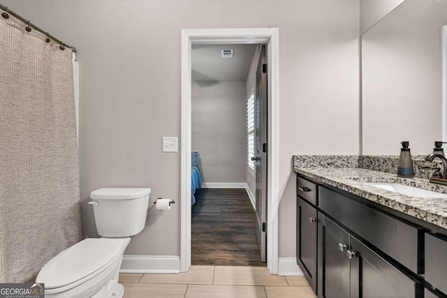 2980 Beards Rd, Buford, GA 30518 - full bathroom featuring vanity and tile patterned flooring