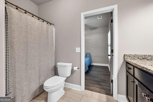 2980 Beards Rd, Buford, GA 30518 - full bathroom featuring vanity, tile patterned floors, and connected bathroom