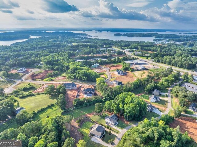 2980 Beards Rd, Buford, GA 30518 - aerial overview of property's location featuring a large body of water