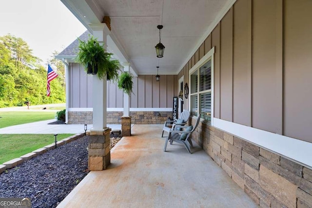2980 Beards Rd, Buford, GA 30518 - view of covered porch