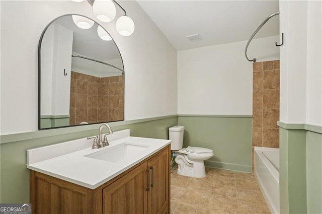 355 Winding River Dr Unit B, Atlanta, GA 30350 - full bathroom featuring vanity and shower / bath combination