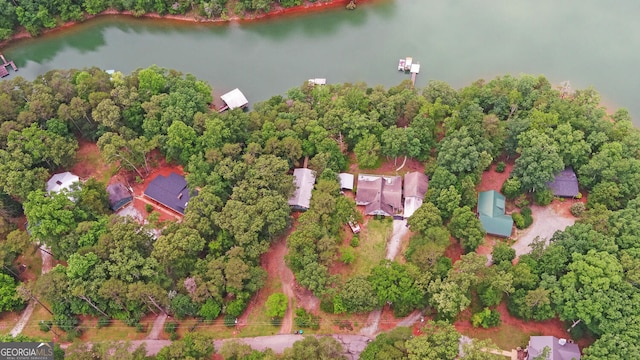 171 Friendship Dr, Hartwell, GA 30643 - bird's eye view of a nearby body of water