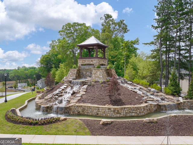 525 King Vlg, Braselton, GA 30517 - view of home's community featuring a gazebo