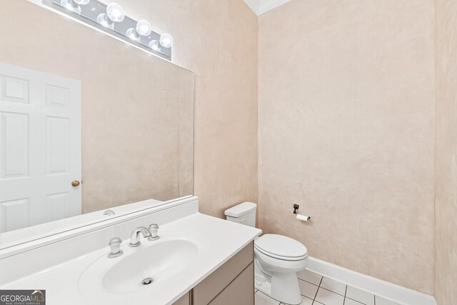 5105 Jett Forest Trl NW, Sandy Springs, GA 30327 - bathroom featuring vanity and tile patterned flooring