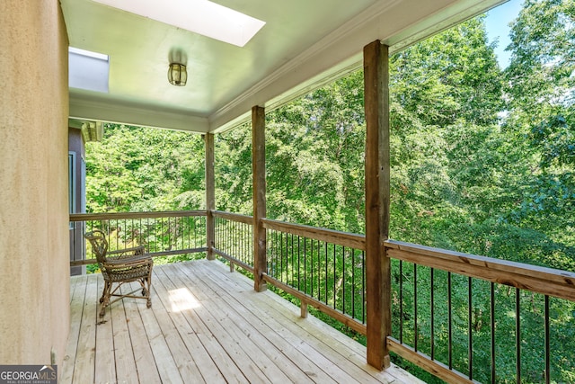 5105 Jett Forest Trl NW, Sandy Springs, GA 30327 - view of wooden terrace