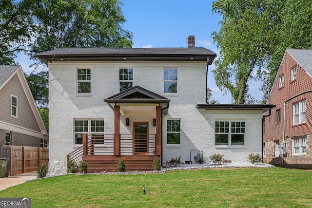 1721 S Gordon St SW, Atlanta, GA 30310 - view of front of house with a chimney and brick siding