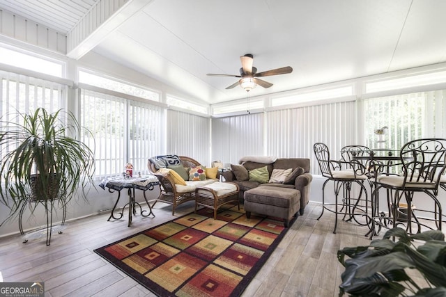 128 Arbor Crk, Warner Robins, GA 31093 - sunroom / solarium with vaulted ceiling
