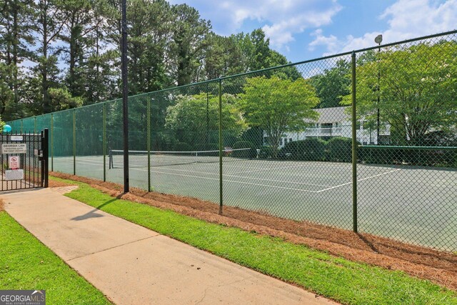 1931 Brian Way, Decatur, GA 30033 - view of tennis court