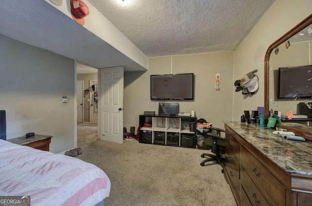 62 Lazy Water Dr SW, Cartersville, GA 30120 - carpeted bedroom with a textured ceiling