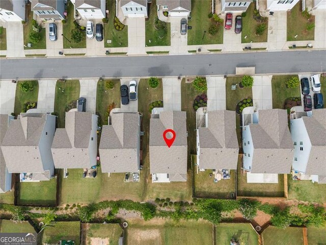 5755 Turnstone Trl, Flowery Branch, GA 30542 - aerial view of property's location featuring nearby suburban area