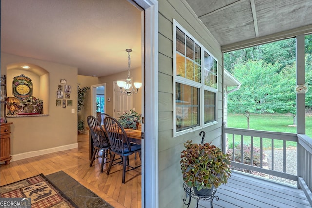 4505 Mccullum Trl, Hiawassee, GA 30546 - view of porch
