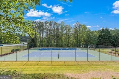 154 Hunters Trl, Dallas, GA 30157 - view of tennis court