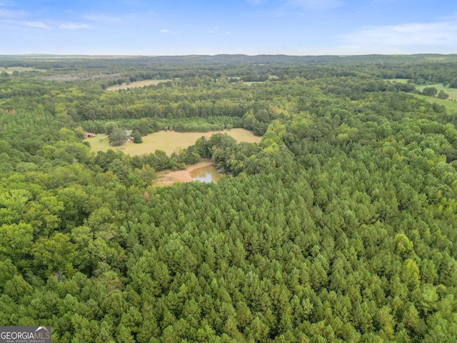 223 Arthur Rd, Zebulon, GA 30295 - drone / aerial view of a heavily wooded area