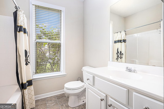 4200 Vinca Way, Union City, GA 30291 - bathroom with vanity and shower / bath combination with curtain