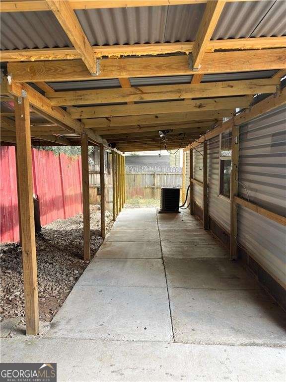 13 Hilltop St, Gainesville, GA 30501 - view of patio / terrace with central AC