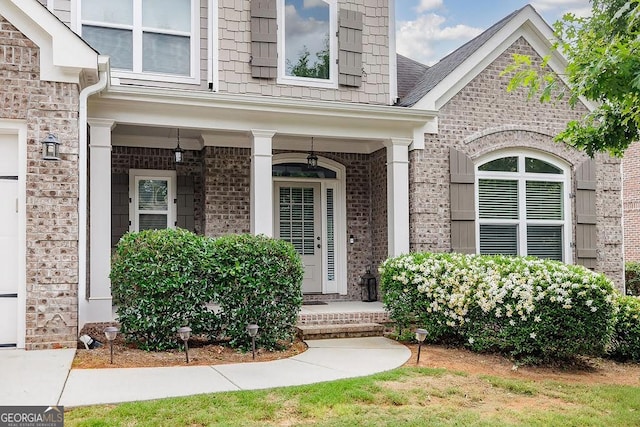 1015 Turtle Pond Dr, Watkinsville, GA 30677 - doorway to property with brick siding