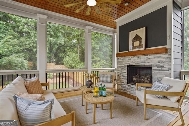 2493 Oostanaula Dr, Brookhaven, GA 30319 - view of sunroom / solarium