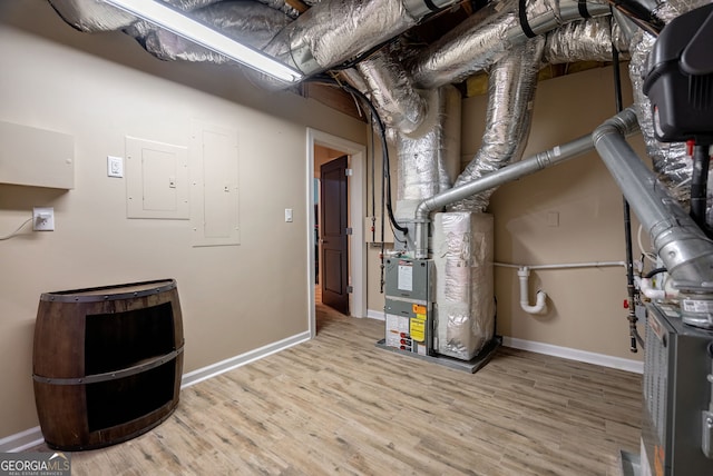 1984 Mendenhall Cir, Atlanta, GA 30341 - utility room with electric panel and heating unit