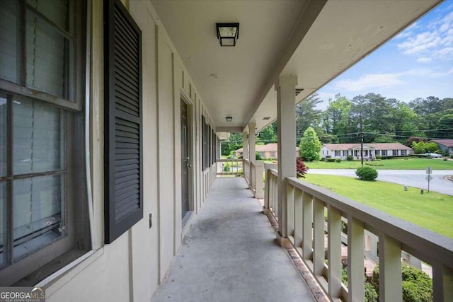 3802 Birchbriar Ct, Decatur, GA 30034 - covered porch featuring a lawn