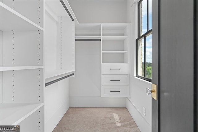 4927 Slaton Dr, Acworth, GA 30101 - spacious closet with light carpet