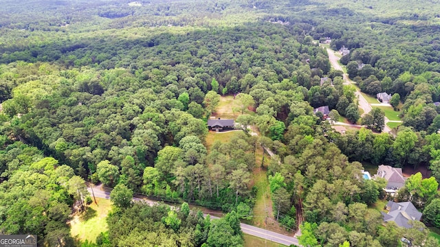 8129 S Giles Rd, Douglasville, GA 30135 - bird's eye view of a heavily wooded area