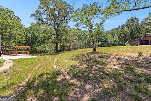 8129 S Giles Rd, Douglasville, GA 30135 - view of grassy yard with a view of trees