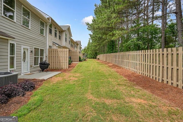 411 Mountain View Ln, Woodstock, GA 30188 - view of yard with cooling unit