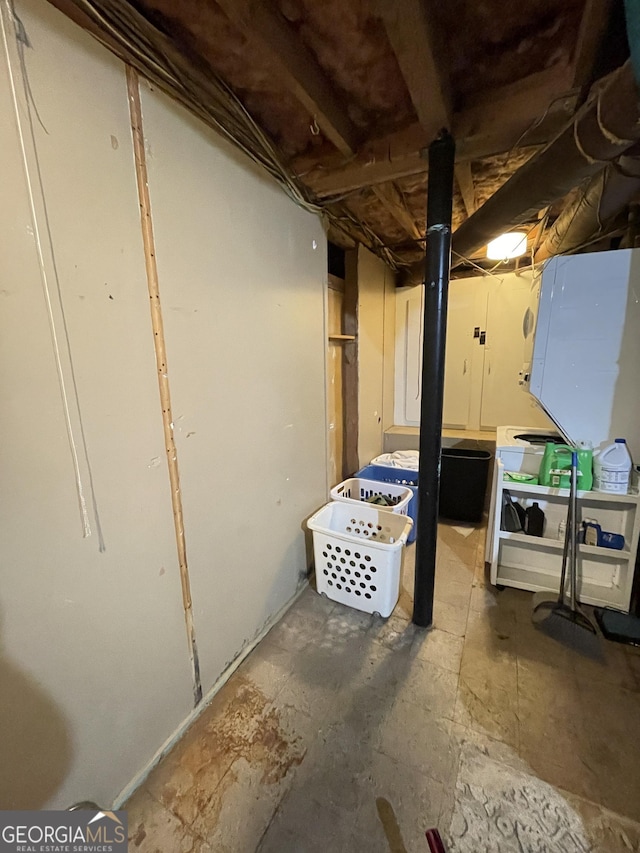 2742 Forest Ridge Dr, Macon, GA 31204 - view of unfinished below grade area