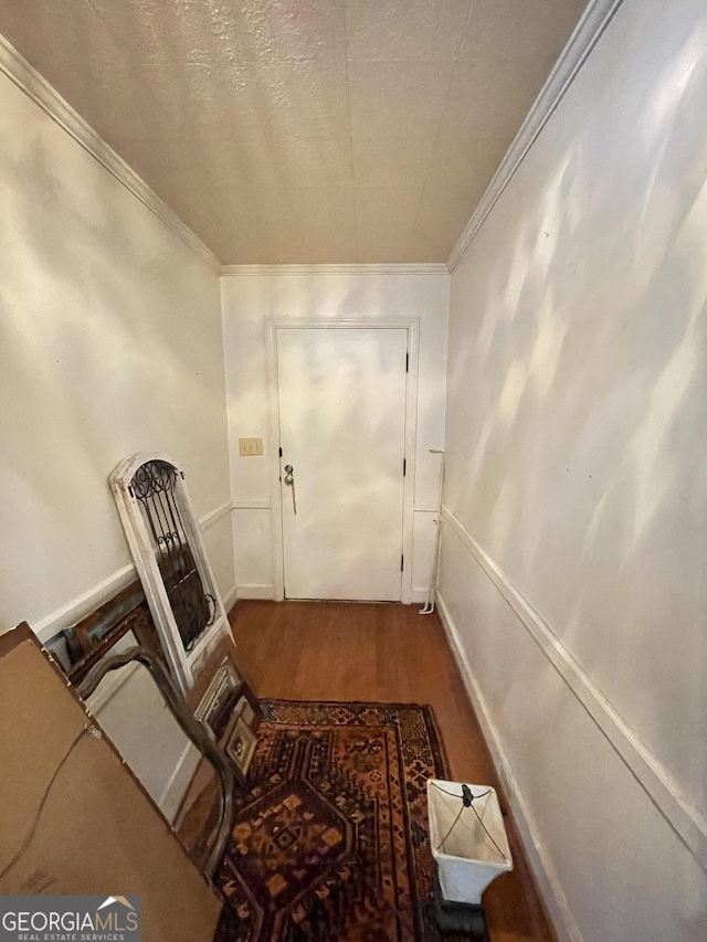 2742 Forest Ridge Dr, Macon, GA 31204 - sitting room featuring ornamental molding and wood finished floors