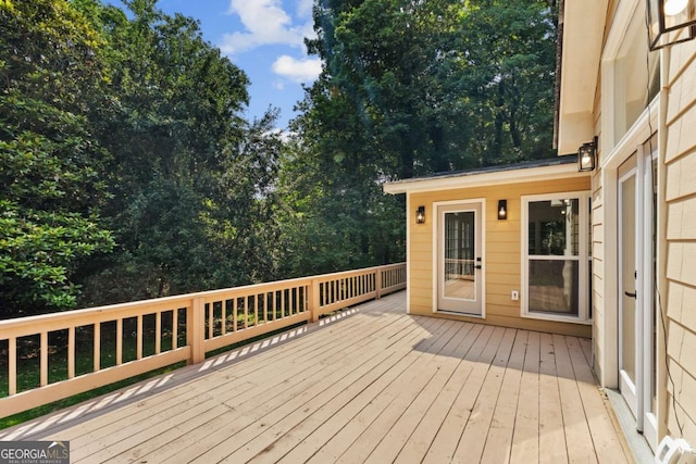 3878 Brookside Pkwy, Decatur, GA 30034 - view of wooden terrace