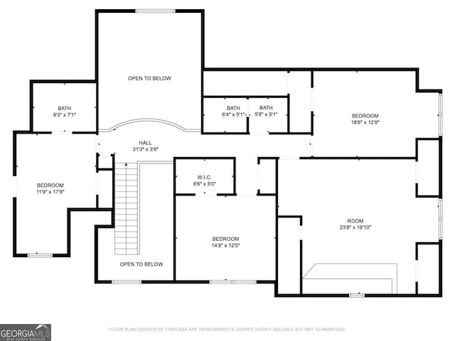 7519 Waterview Cv, Douglasville, GA 30135 - home floor plan